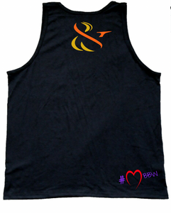 Slim Fit Tank Top -Black